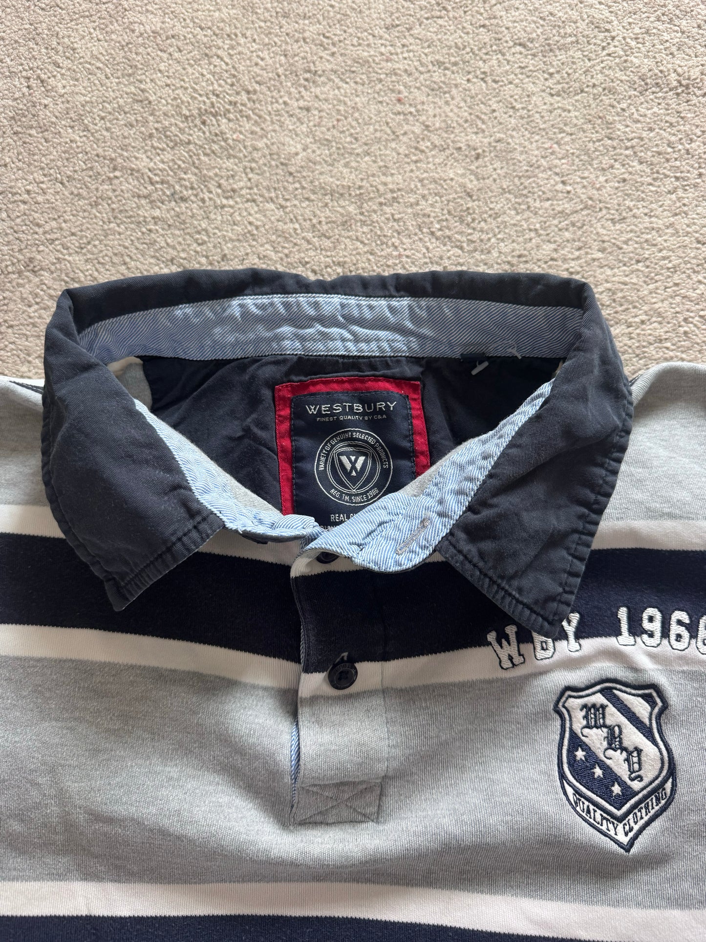 XXL Westbury Grey Rugby Shirts