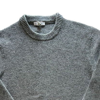 Small Gap Grey Knitted Crewneck Jumper
