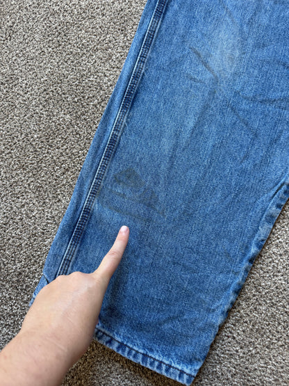 38/30 Wrangler Carpenter Blue Denim Jeans
