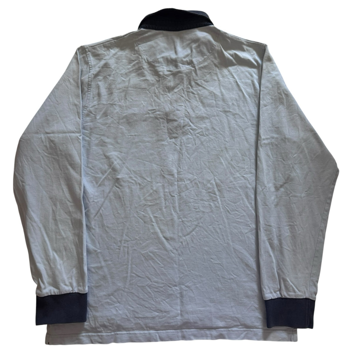 Medium Kontagio Light Blue Rugby Shirt - marked