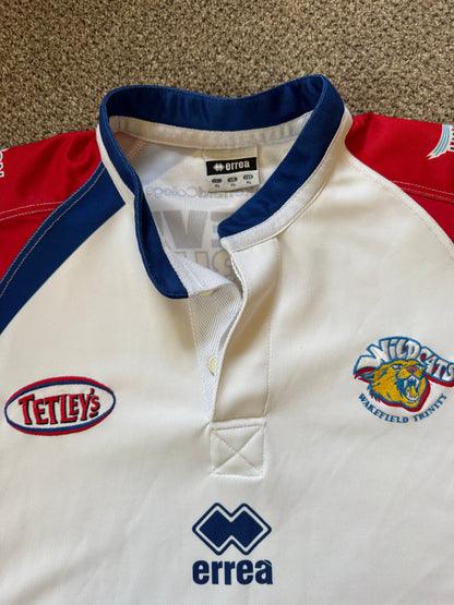 Extra large Wakefield Trinity Wildcats White Rugby Shirt