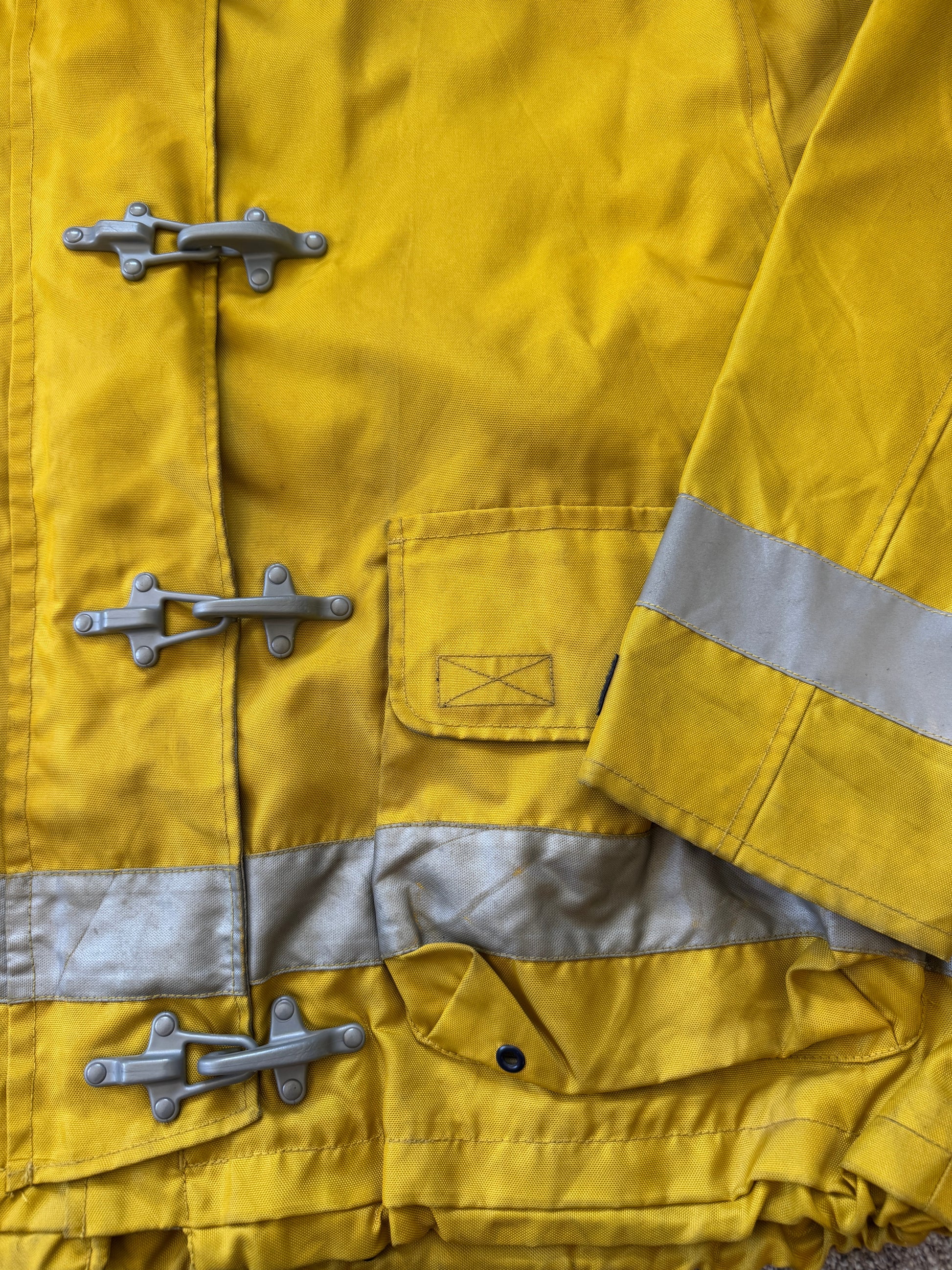 Large 90's Tommy Hilfiger Yellow Sailing Gear Jacket