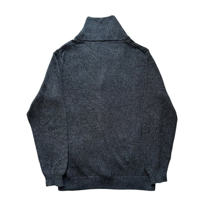 Medium Chaps Grey Knitted Cardigan