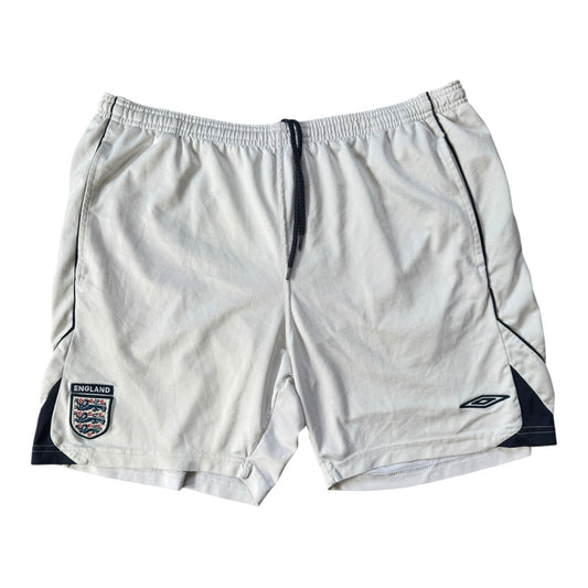 Extra large Umbro White England Football Shorts