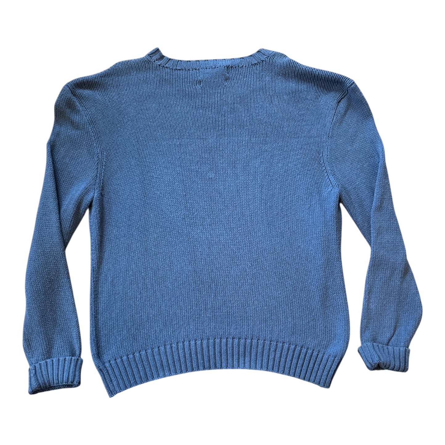 XXL Ralph Lauren Blue Heavy Knitted Jumper