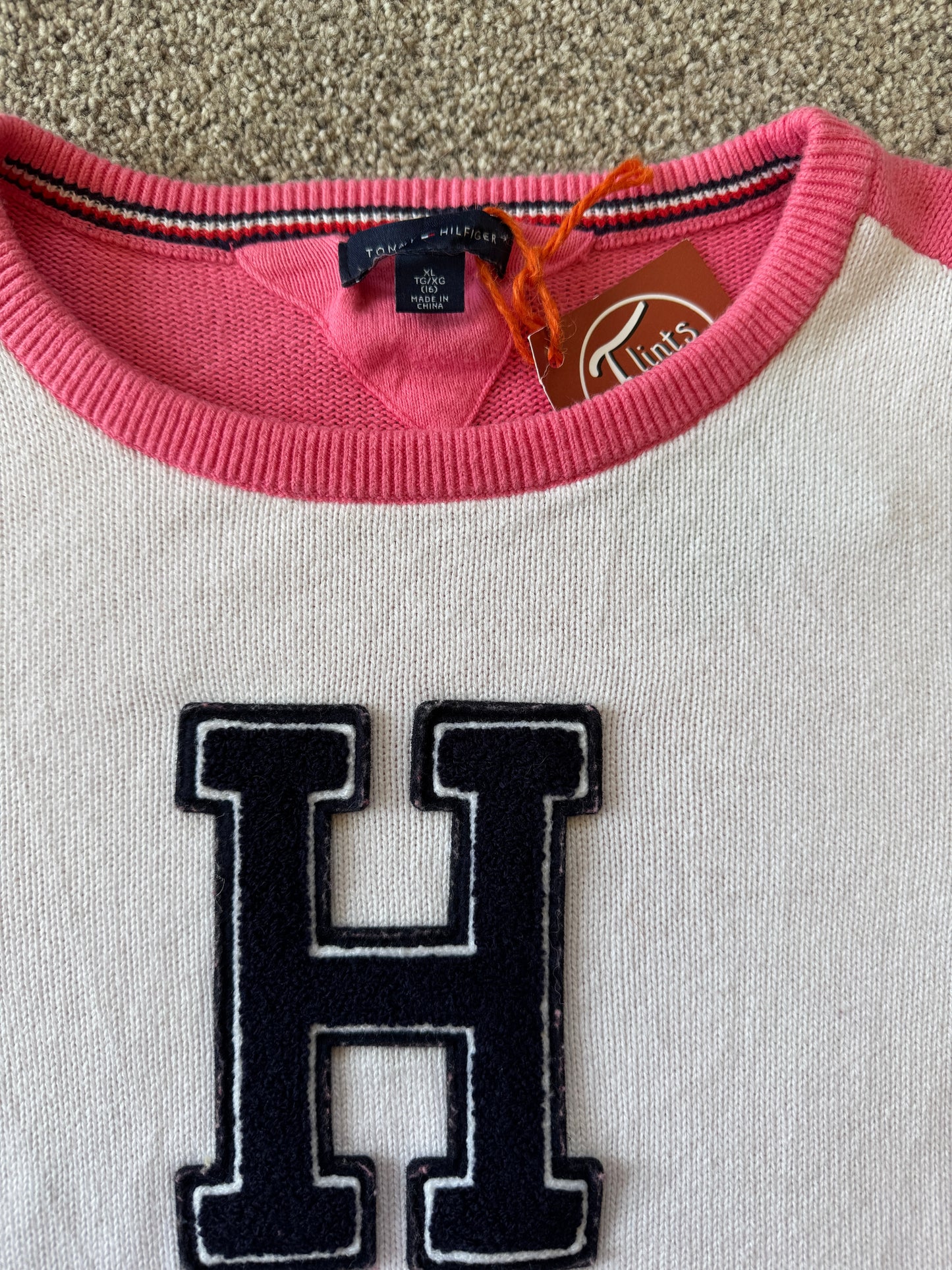 Aged 16 Tommy Hilfiger Multicoloured Jumper