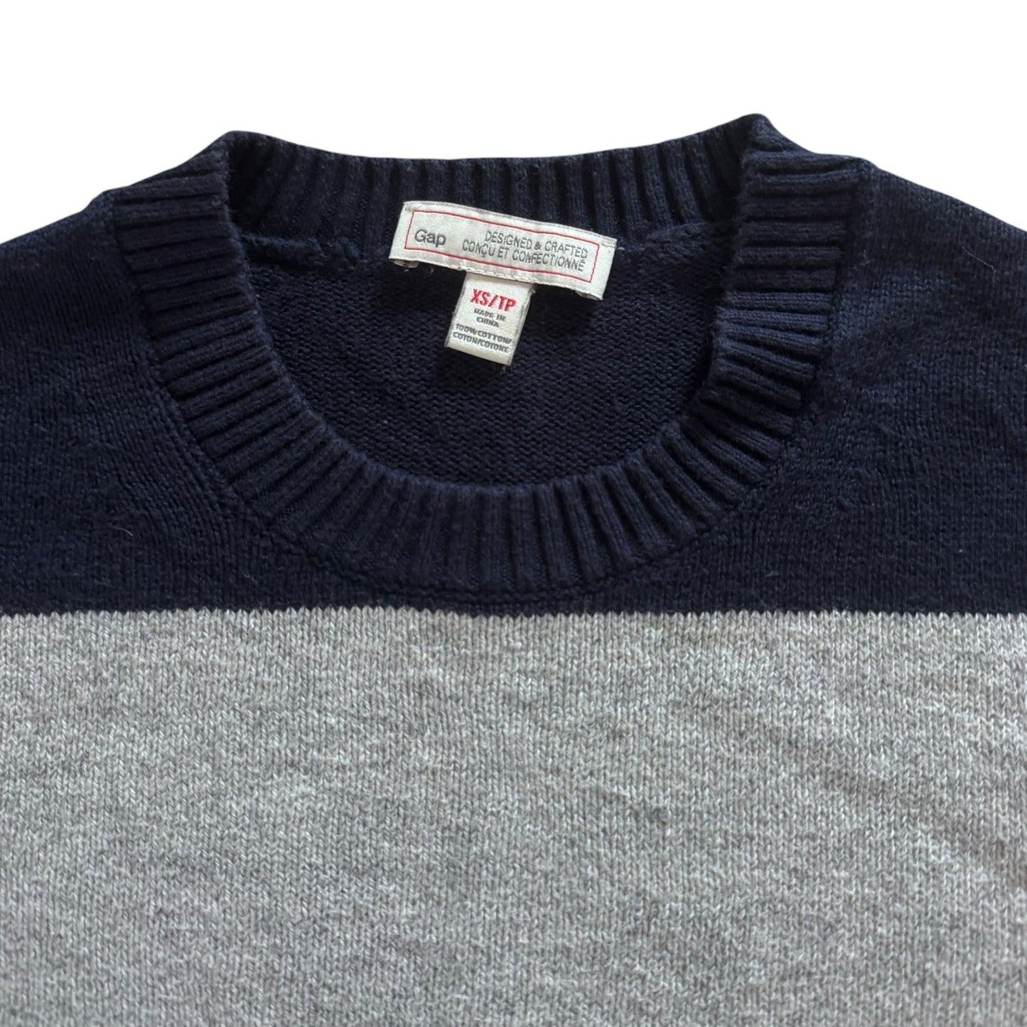 Extra small Gap Navy and Grey Sweatshirt