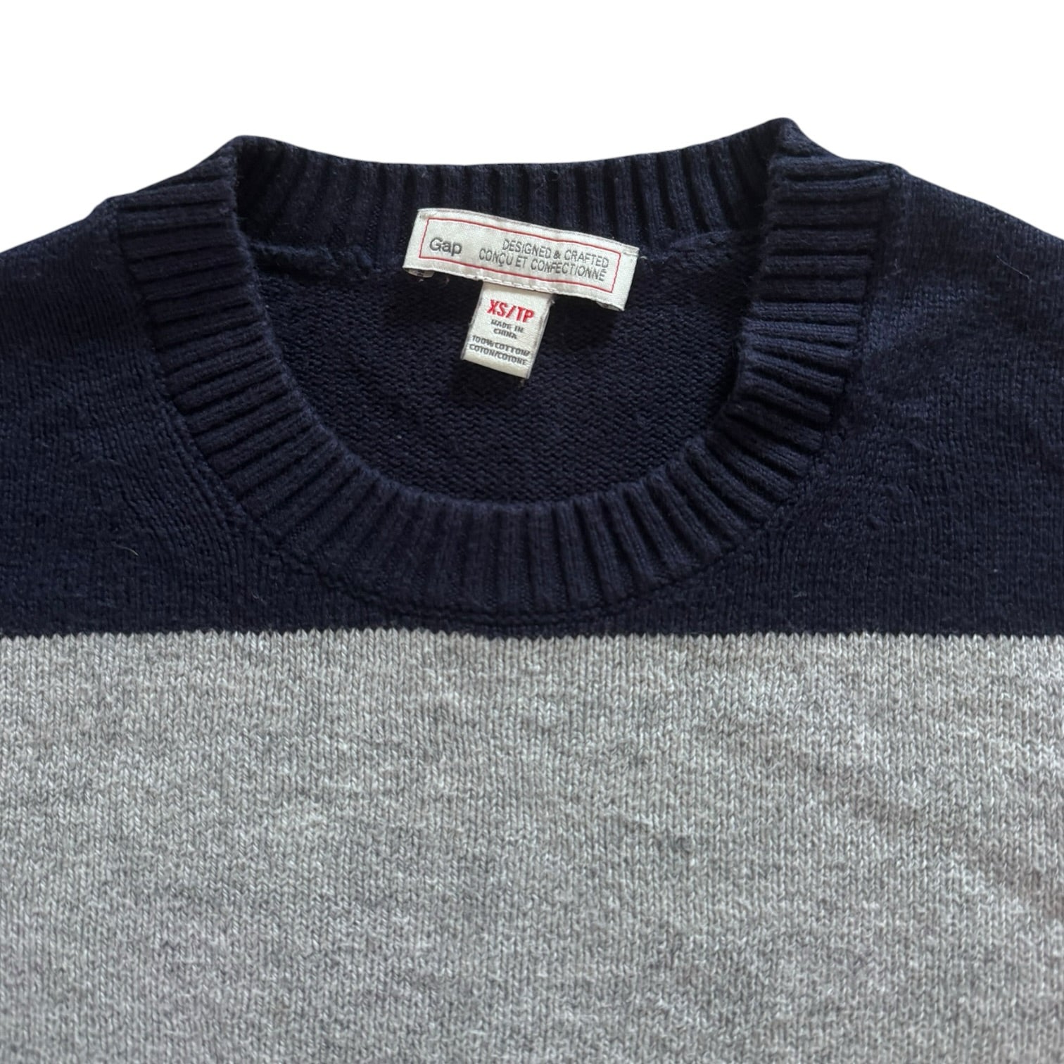 Extra small Gap Navy and Grey Sweatshirt