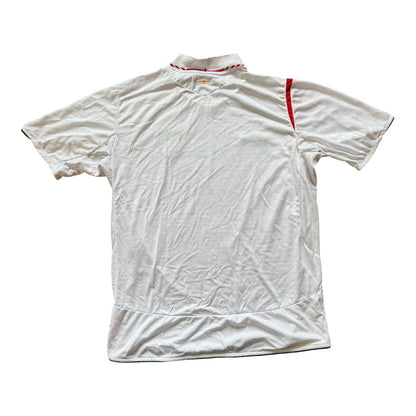 2005-07 Extra large Umbro White England Football Shirt
