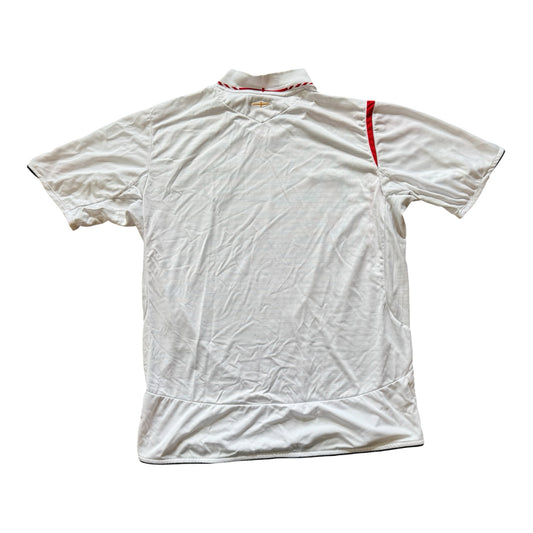 2005-07 Extra large Umbro White England Football Shirt