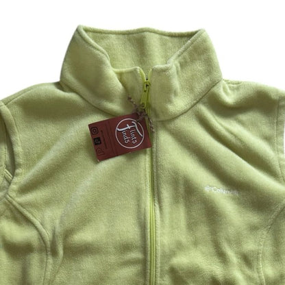 XXL Columbia Yellow Sleeveless Gilet Fleece
