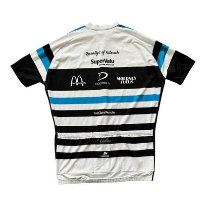 5XL Delotec White Magpie & Proud Cycling Shirt