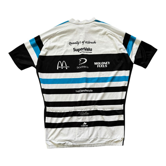 5XL Delotec White Magpie & Proud Cycling Shirt