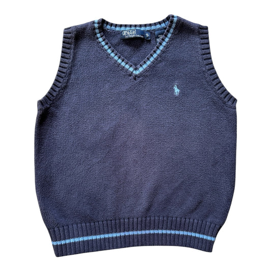 Aged 5 Ralph Lauren Navy Sweater Vest