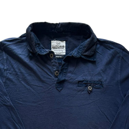 Medium Ritchie Navy Rugby Shirt