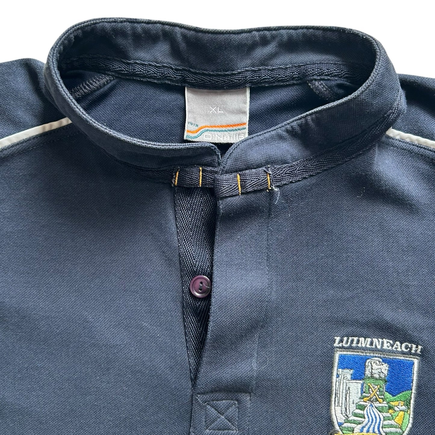 Extra large O’neills Black Limerick GAA Polo Shirt