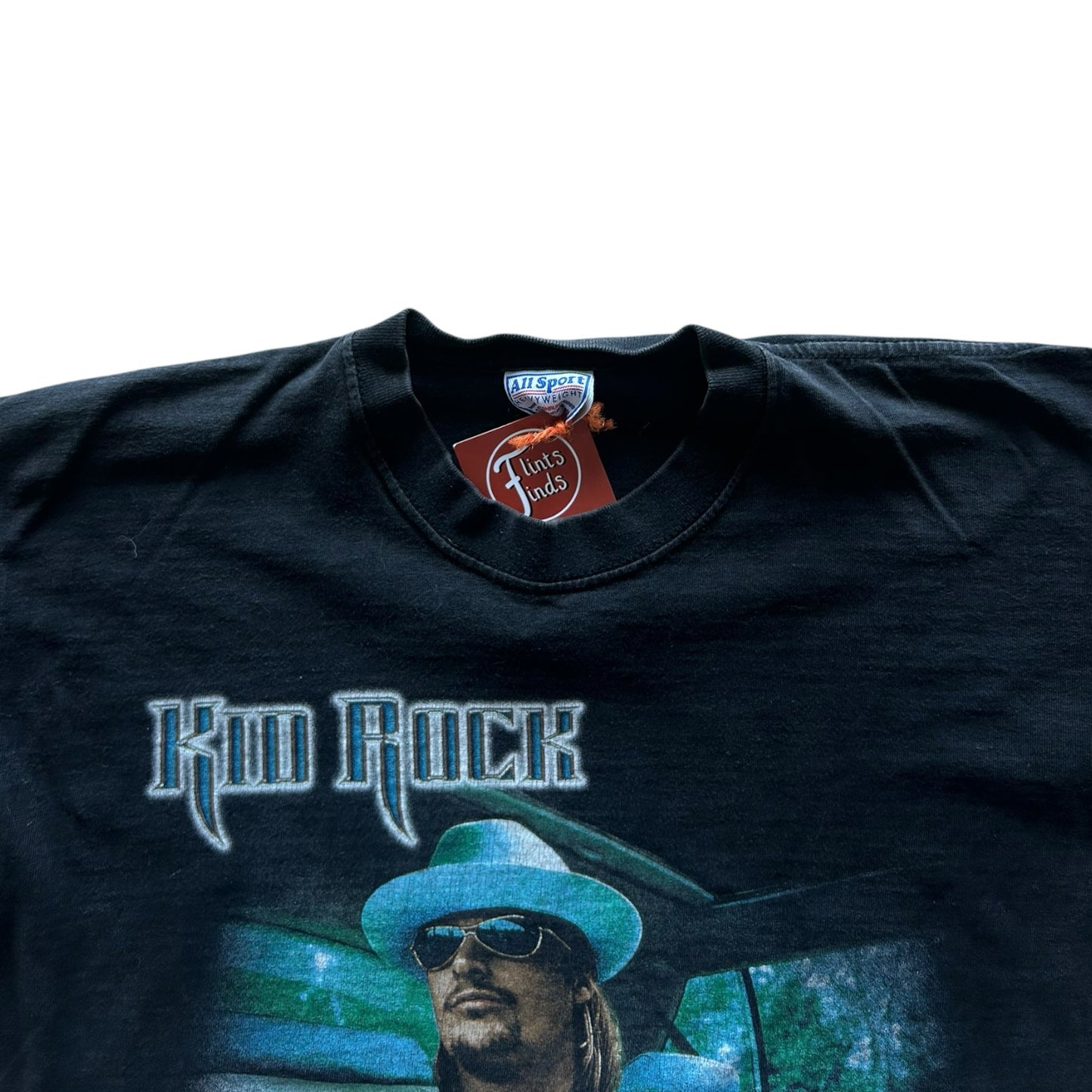 Medium All Sport Black 2002 Kid Rock Tour T-Shirt