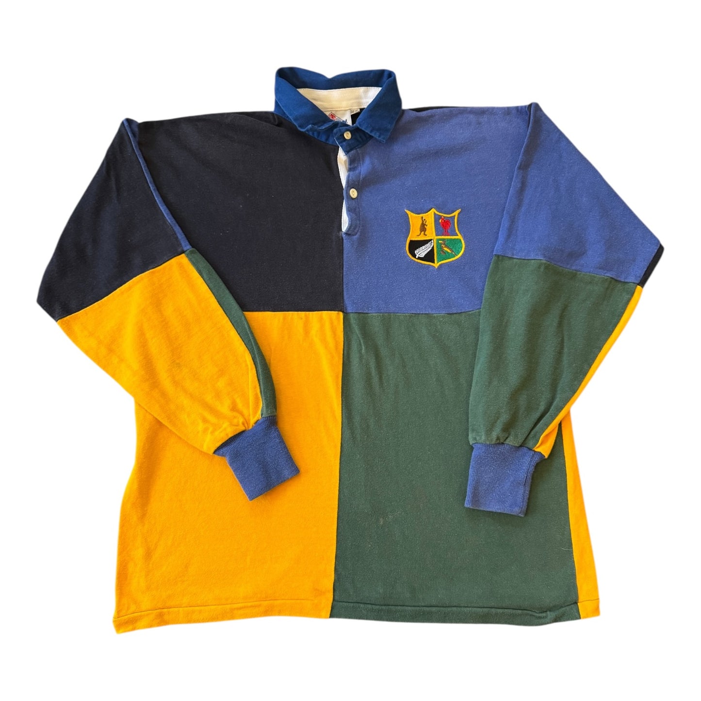 1989 Medium Cotton Oxford Rest of the World Rugby Shirt