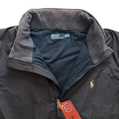 3XL tall Ralph Lauren Black Windbreaker Jacket