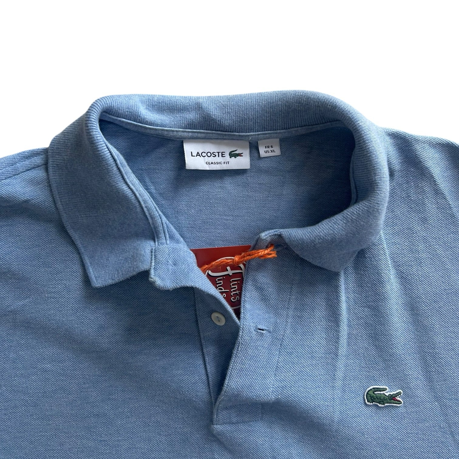 Extra large Lacoste Light Blue Polo Shirt