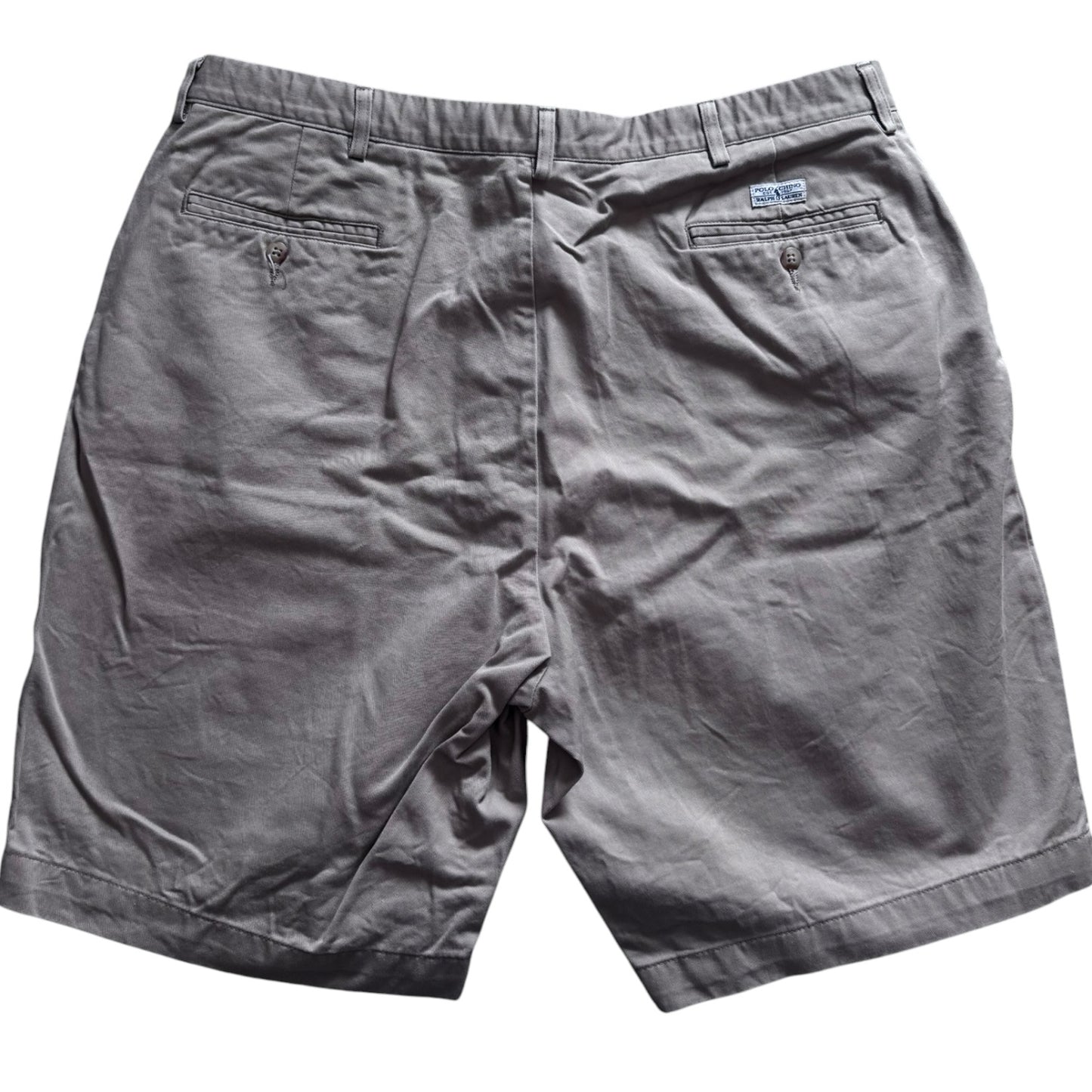 40" Ralph Lauren Beige Grey Shorts
