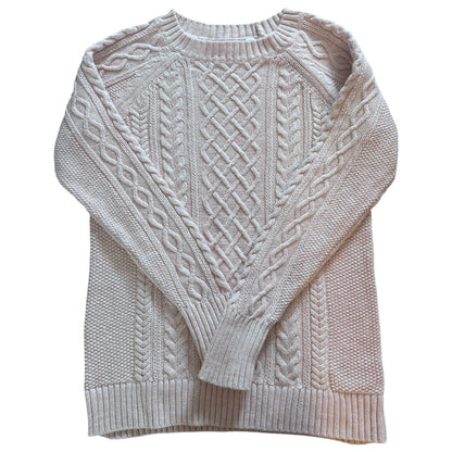 Woman's Small Gap Pink Cable Knit Jumper