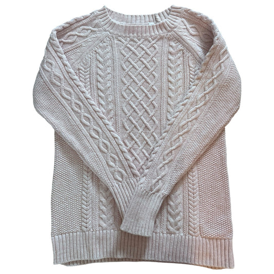 Woman's Small Gap Pink Cable Knit Jumper