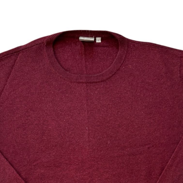 Large Carhartt Burgundy Wool Knitted Jumper