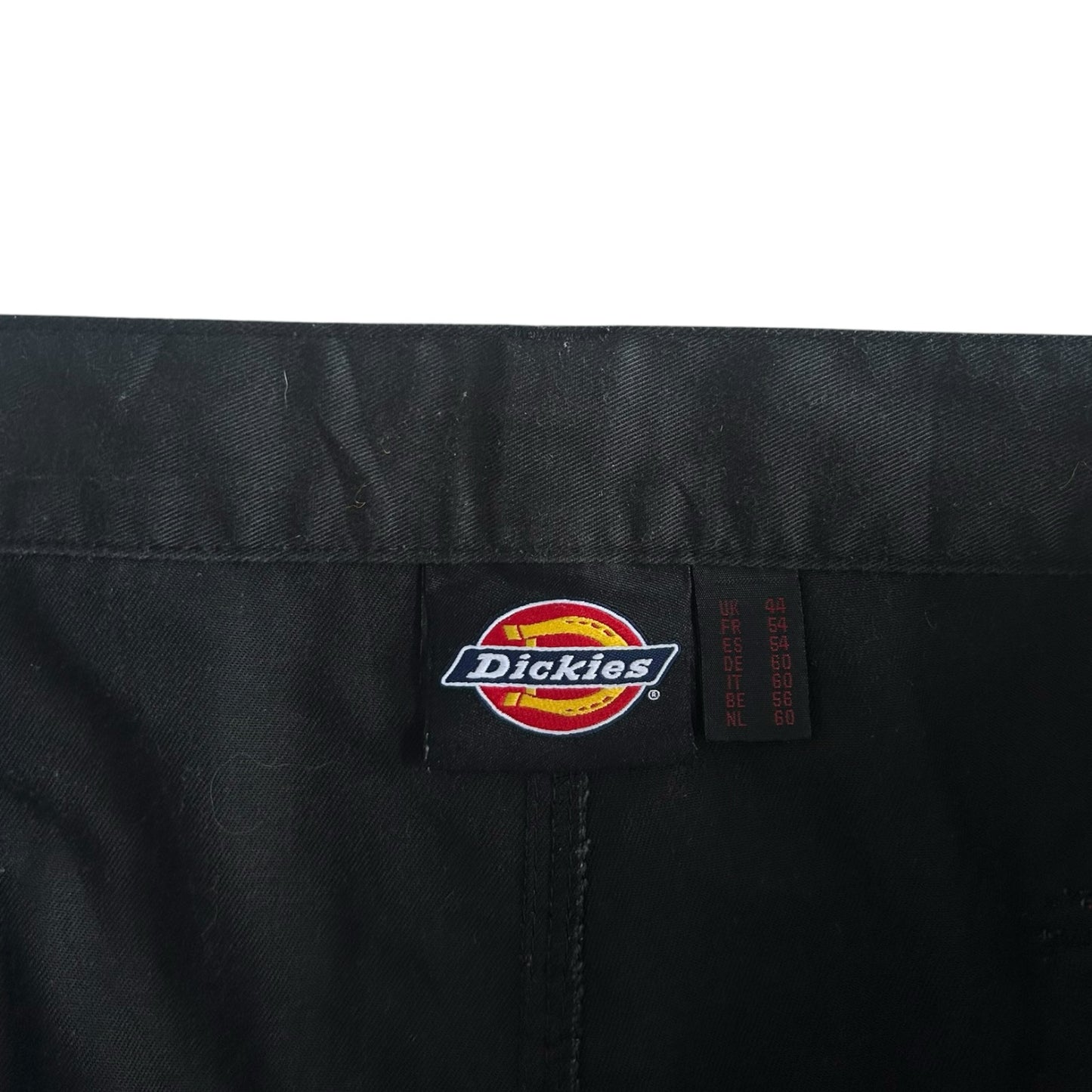 44" Dickies Black and Red Workwear Shorts