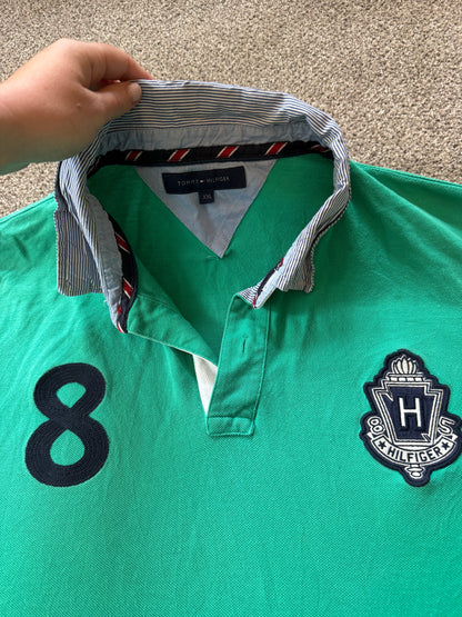 XXL Tommy Hilfiger Green Polo Shirt