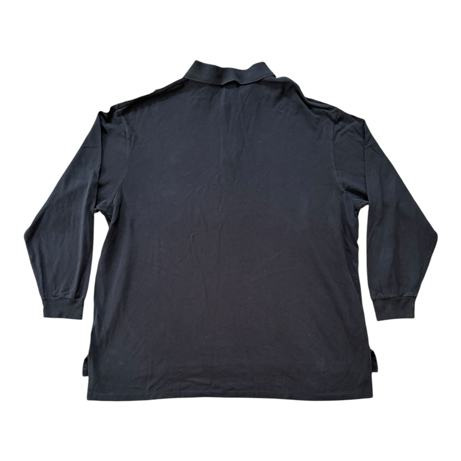 3XB Ralph Lauren Black Long Sleeved Polo Shirt