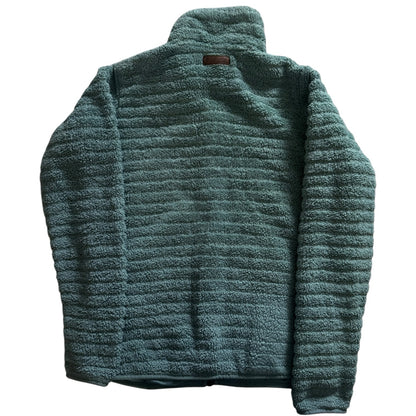 Woman's Small Columbia Green Fluffy Fleece