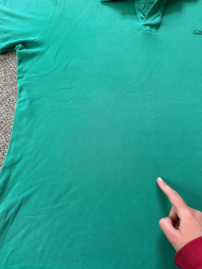 3XL Lacoste Green Pique Polo Shirt