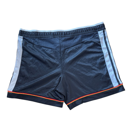 90's Large Adidas Black German Football Shorts