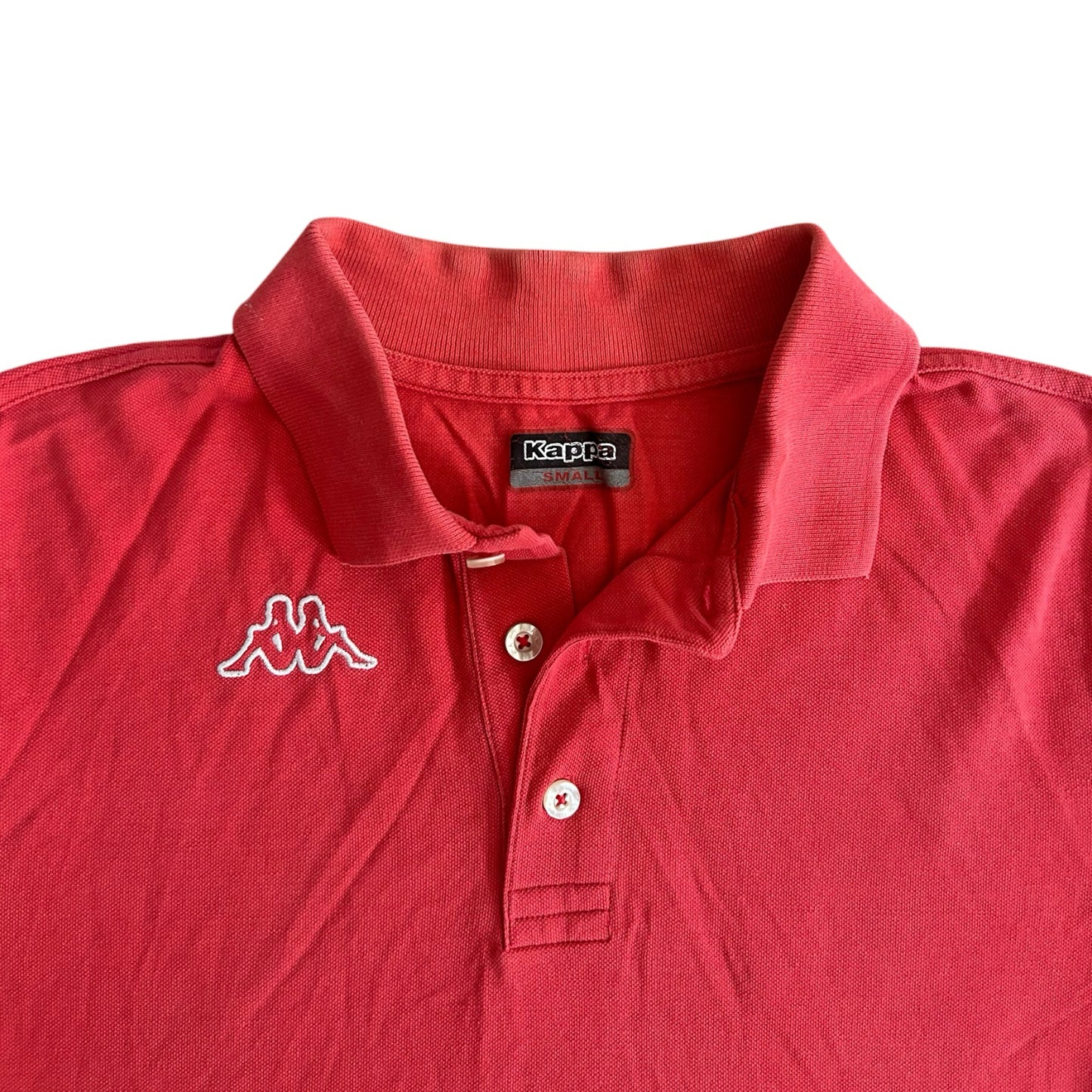 Small Kappa Salmon Polo Shirt