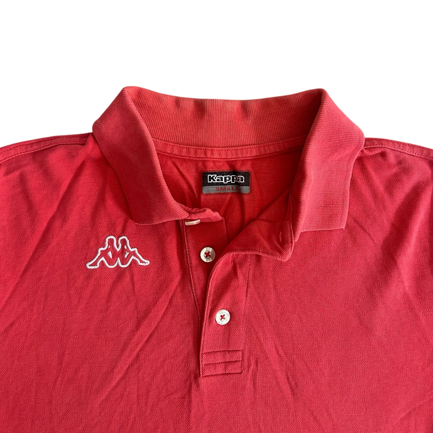 Small Kappa Salmon Polo Shirt