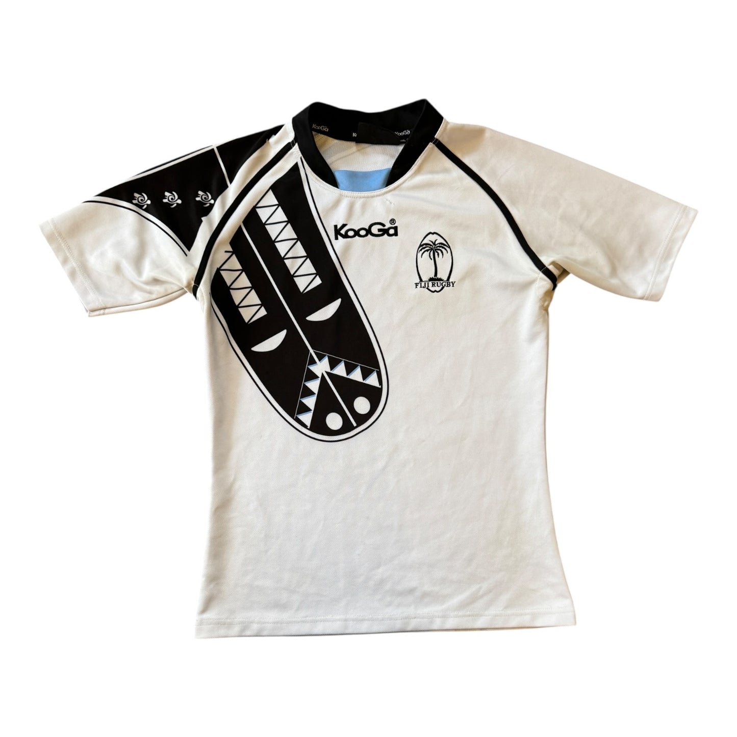 Small Kooga 2010 White Fiji Rugby Shirt