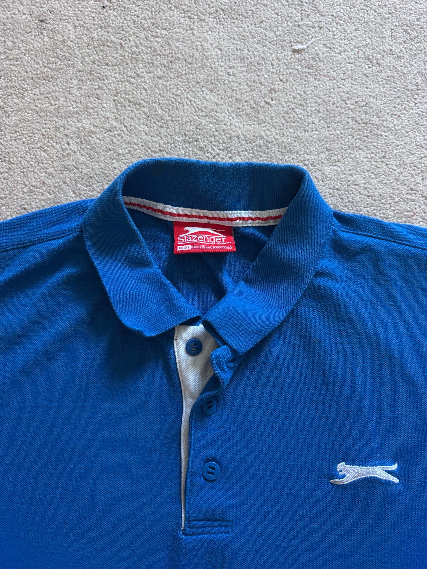 Extra large Slazenger Royal Blue Polo Shirt