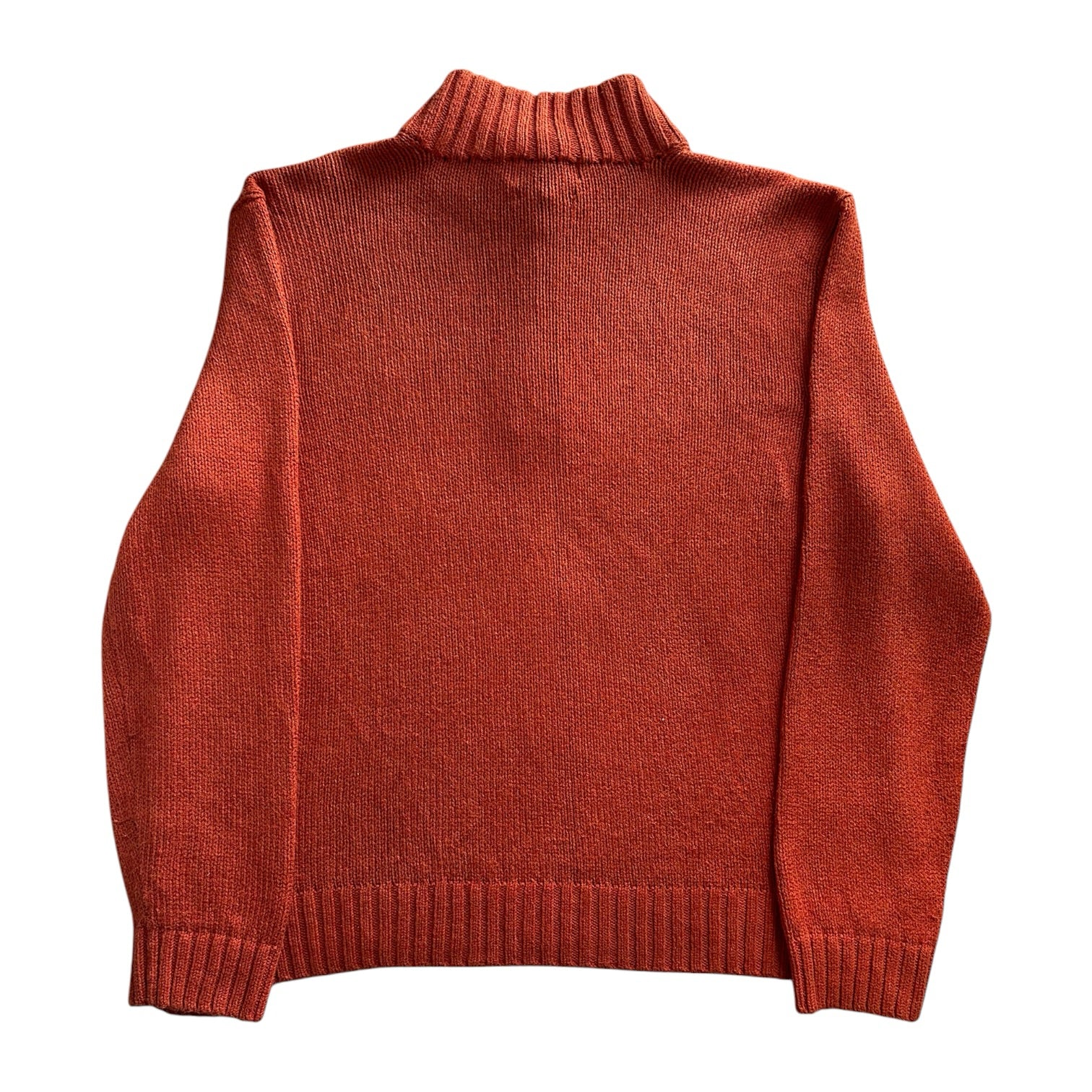 XXL Ralph Lauren Orange Knitted 1/4 Zip