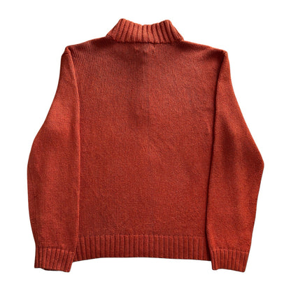 XXL Ralph Lauren Orange Knitted 1/4 Zip