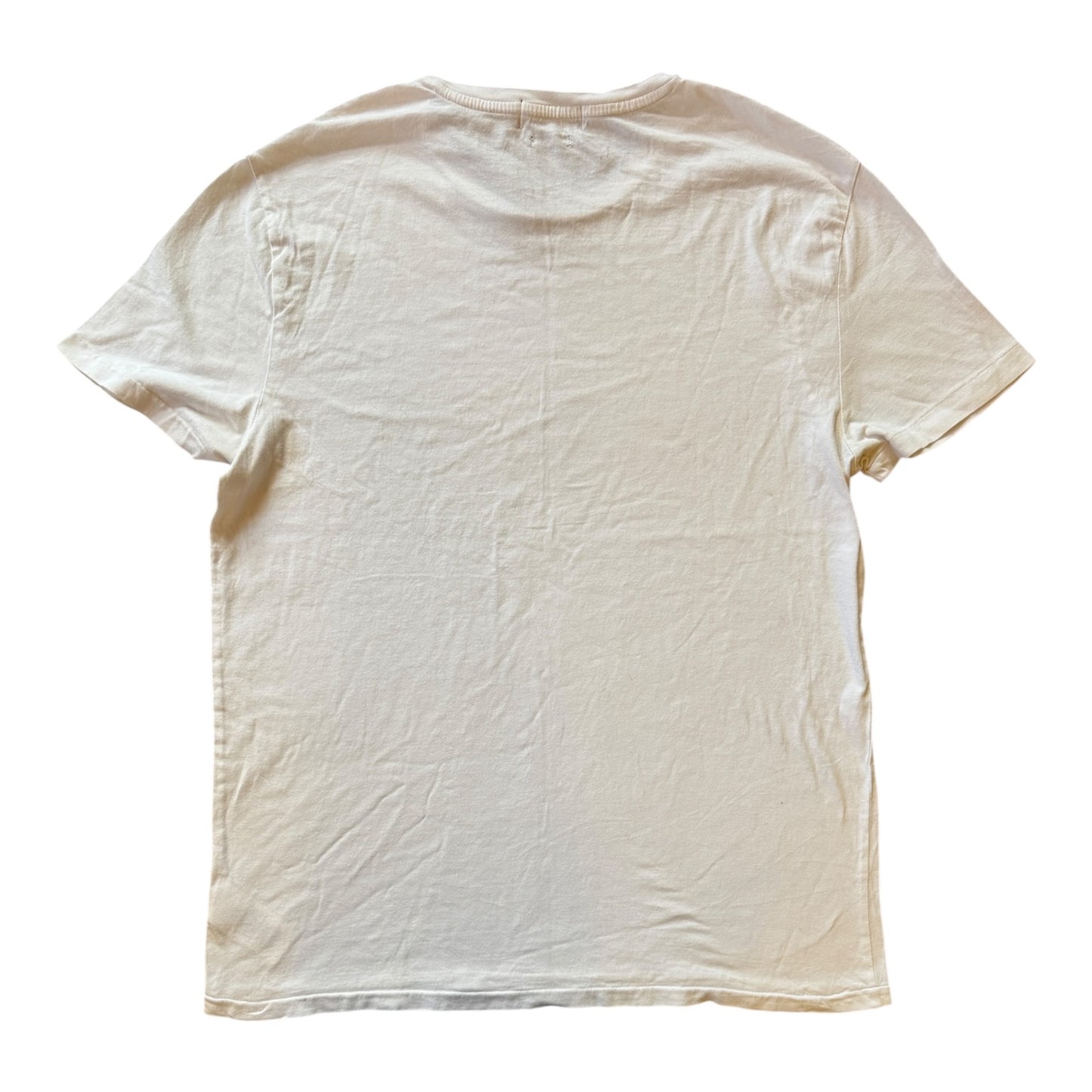 Large Ralph Lauren White Polo Horse T-Shirt