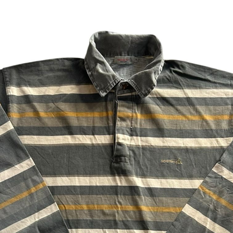 Extra large Sevenseas Greeny Beige Rugby Shirt