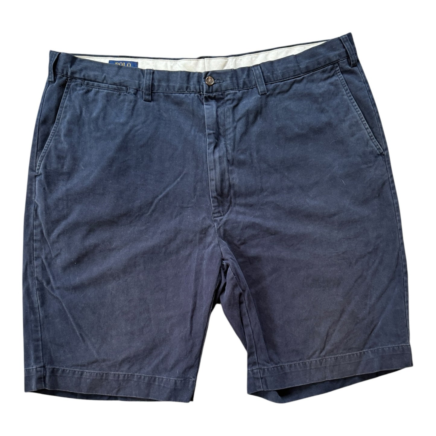 42" Tall Ralph Lauren Navy Chino Shorts
