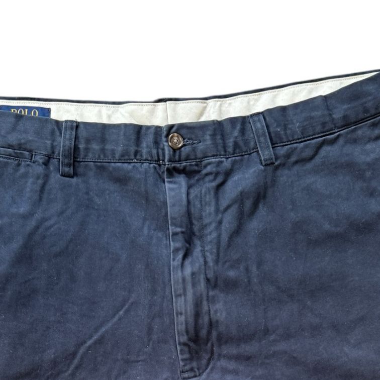 42" Tall Ralph Lauren Navy Chino Shorts