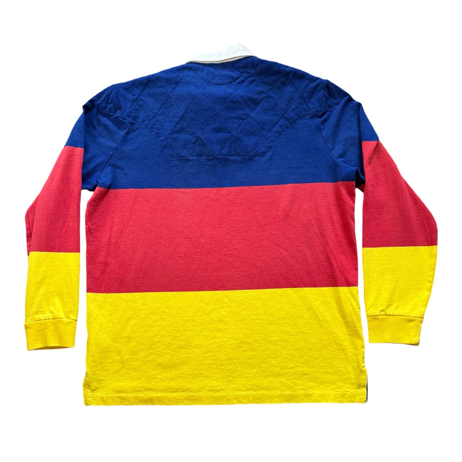 Large Ralph Lauren Expedition Colour Block Rugby Shirt