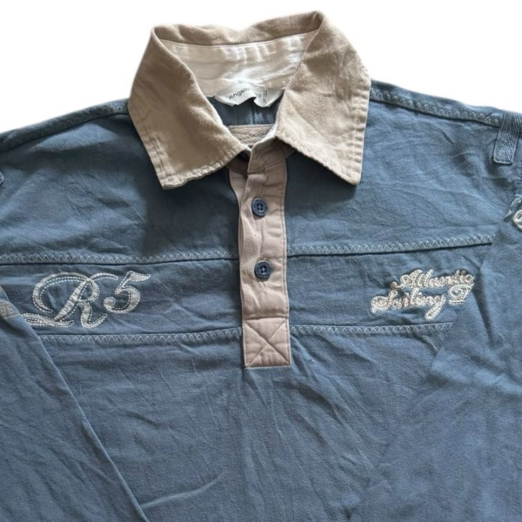Medium Angelo Blue Rugby Shirt