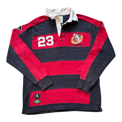Medium Kevingston Red Lancashire GB Rugby Shirt