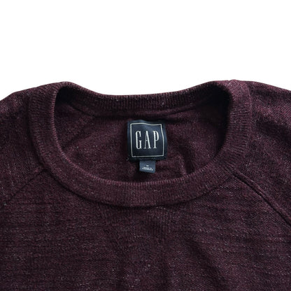Medium Gap Burgundy Red Crewneck Jumper