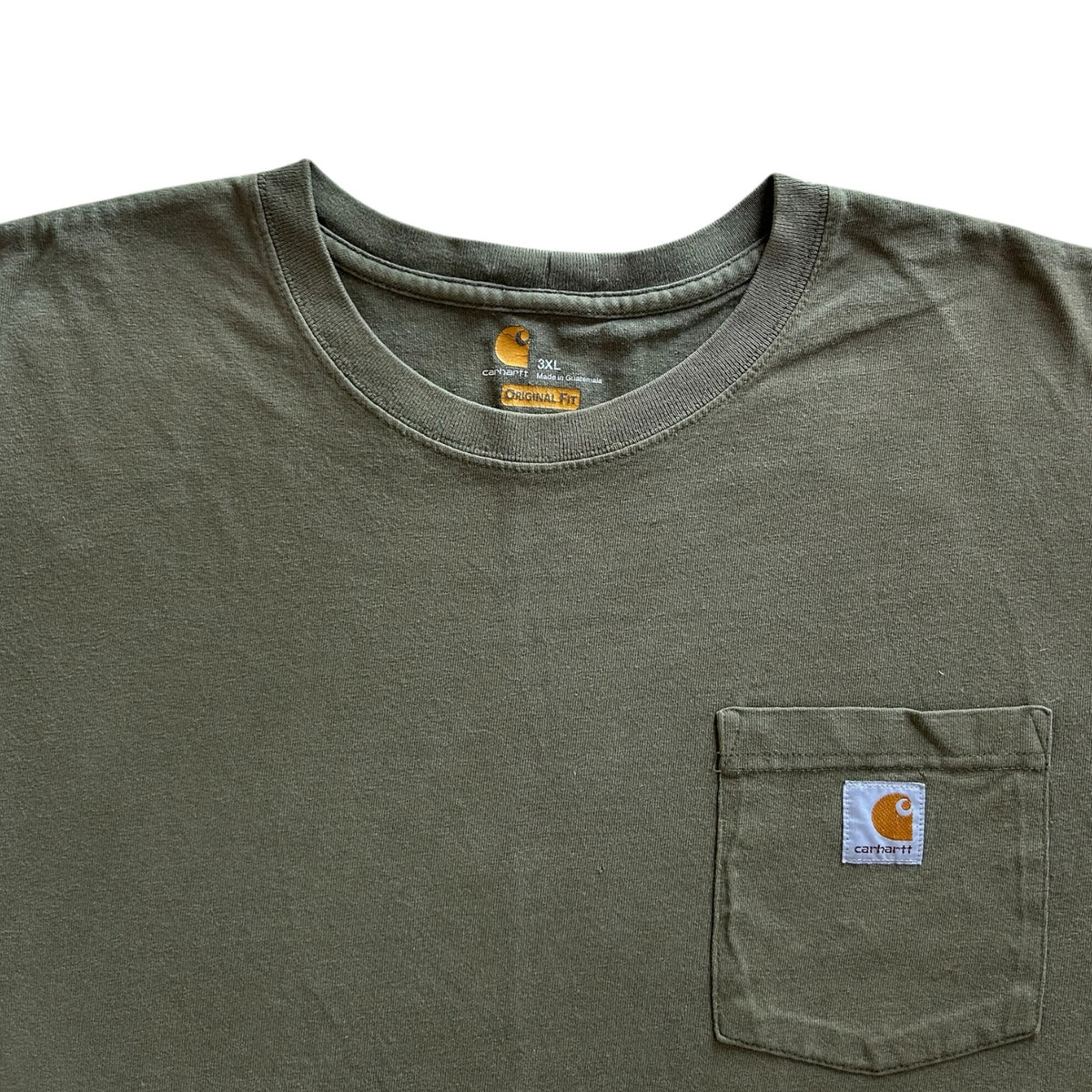 3XL Carhartt Green T-Shirt