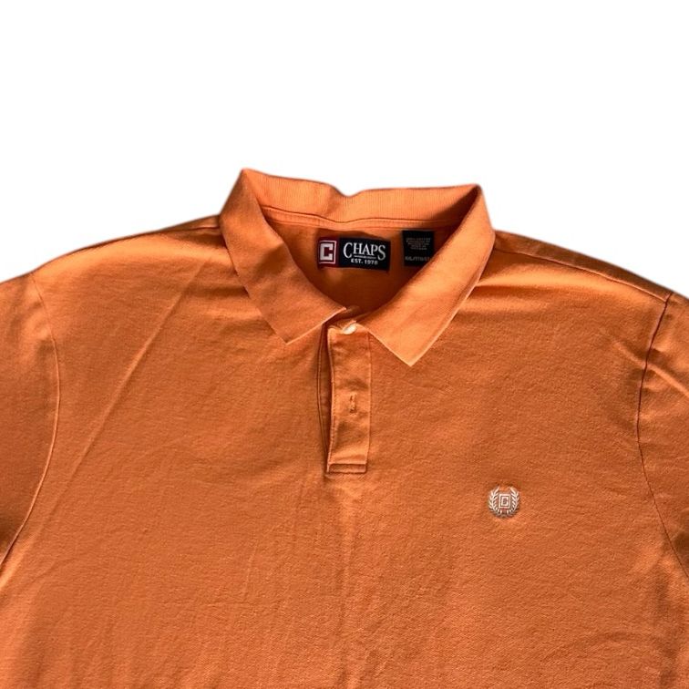 XXL Chaps Orange Polo Shirt